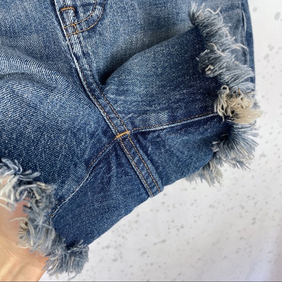 Madewell The Perfect Jean Short Rayburn Wash 28 - Picture 5 of 11